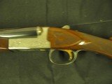 6662 Winchester Model 23 Grand Canadian 20 gauge 26 inch barrels id/mod STRAIGHT GRIP,vent rib, ejectors,butt pad single select trigger, GOLD RAISED R - 4 of 12
