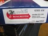 6674 Winchester 23 Pigeon Grade XTR LIGHTWEIGHT, 20 gauge 2 3/4 & 3 inch chambers, 26 inch barrels, ic/mod, STRAIGHT GRIP.Winchester butt pad, vent ri - 2 of 11