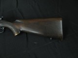 6671 Winchester model 70 22 hornet, 24 inch barrels, Redfield peep site, 2 side taps, steel butt plate,1938 mfg s/n1317x, bore brite/shiny - 2 of 13