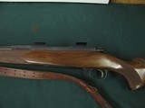 6673 Winchester model 70 338 cal J. K. Cloward custom barrel mfg 1960 leather sling Packmeyer butt pad 14 lop, bore/brite/shiny. excellent condition r - 3 of 13