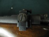6676 Winchester model 54 30-06 Nickel steel barrel 24 inch, 48 W peep site, steel butt, bore brite shiny, mfg 1928 , 2 flip mid sites. nice condition. - 7 of 13