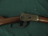 6680 Winchester 1892 SADDLE RING CARBINE mfg 1924,20 inch barrels, adjustable elevator mid site, saddle ring all original steel butt plate mfg 1924b - 9 of 12