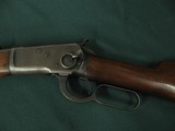 6680 Winchester 1892 SADDLE RING CARBINE mfg 1924,20 inch barrels, adjustable elevator mid site, saddle ring all original steel butt plate mfg 1924b - 3 of 12