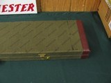 6689 Winchester Rifle case--RARE-- will take 38 inch overall, original keys included. has top full length compartment for accessories or targets and b - 3 of 7