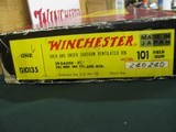 6693 Winchester 101 field 28 gauge 26 inch barrels id/mod vent rib pistol grip with cap ejectors Winchester butt plate, CORRECT WINCHESTER BOX SERIALI - 2 of 13