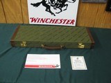6698 Winchester 23 CLASSIC 410 gauge 26 barrels, mod /full pistol grip with cap, vent rib, ejectors, beavertail forend with ebony insert. ALL ORIGINAL - 1 of 15