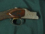 6716 Winchester 101 Quail Special 28 gauge 26 barrels sk ic mod Winchokes,pouch, keys, vent rib, quail,dogs engraved coin silver receiver, STRAIGHT GR - 5 of 12
