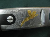 7624 Beretta 687 EL Gold Pigeon 410 gauge 27 inch barrels 2 3/4 & 3 inch chambers, sk ic mod full chokes, wrench, all papers,gold birds/dogs coin silv - 8 of 13