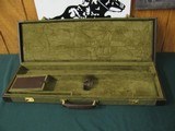 6739 Winchester 101 or model 23 case, leather trim, keys, compartment for chokes,etc, 90% condition, will take 28 inch barrels. - 5 of 8
