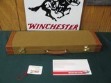 6741
Winchester Golden Quail 20 gauge 26 barrels m/f solid rib ejectors, single select trigger, Winchester pad,all original, Quail/dogs engraved coin - 1 of 13
