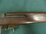 6798 U S CARBINE M1, wwII circa, canvas strap, Williams rear peep site, steel butt plate, 1full box of ammo and 1 2/3 full, pitted receiver - 10 of 12