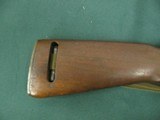 6798 U S CARBINE M1, wwII circa, canvas strap, Williams rear peep site, steel butt plate, 1full box of ammo and 1 2/3 full, pitted receiver - 7 of 12