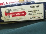 6799 Winchester 23 Pigeon XTR 20 gauge 26 inch barrel 2 3/4&3 inch chambers, round knob, ejectors, vent rib,beavertail forend, single select trigger, - 2 of 15