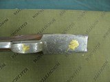6802 Winchester 101 Pigeon Lightweight 20 gauge 27 inch barrels 6 chokes cyl,3 sk, ic m f,round knob Winchester pad, ANGELO BEE ENGRAVED COIN SILVER R - 15 of 17