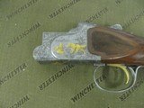 6802 Winchester 101 Pigeon Lightweight 20 gauge 27 inch barrels 6 chokes cyl,3 sk, ic m f,round knob Winchester pad, ANGELO BEE ENGRAVED COIN SILVER R - 17 of 17