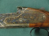 6805 Rizzini Artimus small action 28 gauge 30 inch barrels,sk is mod im full wrench papers, like new, 99% sideplates, wood butt plate, case colored re - 4 of 11