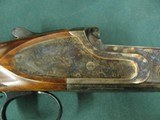 6805 Rizzini Artimus small action 28 gauge 30 inch barrels,sk is mod im full wrench papers, like new, 99% sideplates, wood butt plate, case colored re - 5 of 11