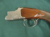6826 Winchester 101 Grand European 20 gauge 27 inch barrels, skeet/skeet, most elaborately engraved coin silver receiver made by Winchester, vent rib, - 7 of 18