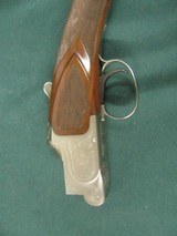 6830 Winchester 101 Pigeon FEATHERWEIGHT 20 gauge 26 barrels, ic/mod, vent rib ejectors,STRAIGHT GRIP, Wincheter pad,Quail/birds coin silver engraved - 4 of 15