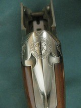 6830 Winchester 101 Pigeon FEATHERWEIGHT 20 gauge 26 barrels, ic/mod, vent rib ejectors,STRAIGHT GRIP, Wincheter pad,Quail/birds coin silver engraved - 7 of 15