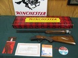 6838 Winchester 101 field 410 gauge 26 barrels ic/mod,1969-72 MFG.---NEW IN BOX--NONE FINER all papers Hang tag,etc, butt plate, ejectors, vent rib, p - 1 of 13