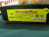 6838 Winchester 101 field 410 gauge 26 barrels ic/mod,1969-72 MFG.---NEW IN BOX--NONE FINER all papers Hang tag,etc, butt plate, ejectors, vent rib, p - 2 of 13
