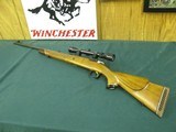 6844 Parker Hale Safari 30-06 24 inch barrel, Redfield Frontier 2x7 scope, rosewood forend cap, pistol grip rosewood cap, buttpad, 98-99% condition,re - 1 of 12
