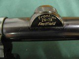 6844 Parker Hale Safari 30-06 24 inch barrel, Redfield Frontier 2x7 scope, rosewood forend cap, pistol grip rosewood cap, buttpad, 98-99% condition,re - 6 of 12