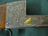 6847 Ithaca 5 E trap gun,12gauge, 30 inch barrel, gold gold Pheasant gold Snipe, Michellini engraved(he did the "fat" birds) 99% con - 10 of 15