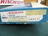 6869 Winchester 101 Field 12 gauge 28 inch barrels mod/full pistol grip with cap, Winchester butt plate, vent rib,ejectors, correct Winchester box ser - 11 of 11