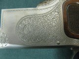 6879 Winchester 101 Pigeon 20 gauge 27 inch barrels, skeet, coin silver rose scroll engraved receiver, ejectors, pistol grip, Winchester butt plate, W - 5 of 13