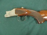 6879 Winchester 101 Pigeon 20 gauge 27 inch barrels, skeet, coin silver rose scroll engraved receiver, ejectors, pistol grip, Winchester butt plate, W - 4 of 13
