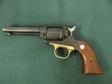 6883
MINT RUGER BEARCAT 22 caliber SINGLE ACTION 4" REVOLVER Serial number 90-18276. Brass trigger guard.
new condition with 100% original blue - 3 of 9