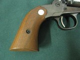 6884
MINT RUGER BEARCAT 22 caliber SINGLE ACTION 4" REVOLVER Serial number 91-48640.EARLY ONE WITH STEEL FRAME- new condition with 100% original - 3 of 8