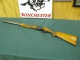 6894 Browning Belgium Superposed 12 gauge 26 inch barrels ic/mod ROUND KNOB LONG TANG, 98% condition, all original, Browning Butt plate, gold trigger, - 1 of 12
