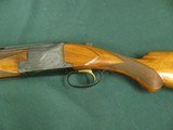 6894 Browning Belgium Superposed 12 gauge 26 inch barrels ic/mod ROUND KNOB LONG TANG, 98% condition, all original, Browning Butt plate, gold trigger, - 3 of 12