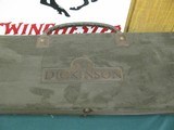 6913 Dickinson 202 410 gauge 28 inch barrels f/f,scalloped receiver, ejectors, double trigger,splinter, checkered butt,5lbs 4 ounces, lop 14 3/4 from - 1 of 13