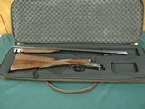 6913 Dickinson 202 410 gauge 28 inch barrels f/f,scalloped receiver, ejectors, double trigger,splinter, checkered butt,5lbs 4 ounces, lop 14 3/4 from - 2 of 13