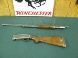 6918 Winchester model 12 12 gauge 30 inch barrel 3 inch chamber"for superspeed & super-x" 3 inch, stamped on barrel, wood stock extension, - 1 of 10