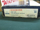 6929 Winchester 101 Field 28 gauge 28 barrels, skeet/skeet, pistol grip, Winchester butt plate,single front brass bead,HANG TAG and all papers/box inn - 2 of 13