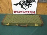 6930 Winchester 23 Golden Quail 28 gauge 26 barrels ic/mod,single select trigger, solid rib, quail pheasants engraved coin silver receiver, bores/shin - 1 of 14