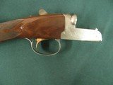 6930 Winchester 23 Golden Quail 28 gauge 26 barrels ic/mod,single select trigger, solid rib, quail pheasants engraved coin silver receiver, bores/shin - 8 of 14