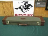 6933 Winchester 101 Lightweight 20 gauge 27 inch barrels, 3 chokes 2 skeet, 1 mod, PRSENTATION BROWNING NEW CASE,Quail/pheasants engraved coin silver - 1 of 16