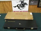 6943 Winchester 101 case,black and gold WINCHESTER, will take 27 inch barrels, keys, NEW OLD STOCK,NEVER A GUN IN IT. for Winchester 101 and model 23 - 1 of 6