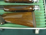 6944 Winchester 101 Field skeet set 20 gauge, 28 gauge, 410 gauge, 28 inch barrels,sk/sk,brass front and mid bead,Old English pad lop 14, cased, 98% c - 4 of 13