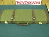 6959 Winchester 101 or Model 23 case, NEVER HAD A GUN IN IT,comes with original shipping box from Italy,with keys, will take 28 1/2 inch long barrels, - 2 of 9