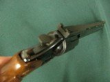 6971 Colt Diamondback 22 Long Rifle 6 inch barrel, blue, wood grips, NEW IN BOX, NOT A MARK ON IT. cylinder never turned,box end cap matches revolver - 10 of 11