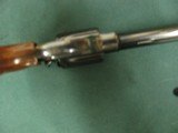 6971 Colt Diamondback 22 Long Rifle 6 inch barrel, blue, wood grips, NEW IN BOX, NOT A MARK ON IT. cylinder never turned,box end cap matches revolver - 11 of 11