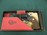 6972 Colt Diamondback 22 long rifle, 4 inch barrel, never turned, wood grips, not a mark on it. box s/n matches revolver s/n.we also
have the 6 inch - 3 of 10