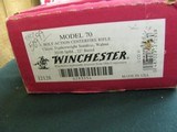 6980 Winchester model 70 Classic Featherweight 30-06 cal 22 inch barrel,claw feed,mfg in Connecticut.NEW IN BOX,BOLT NEVER PUT IN. dark walnut stainle - 2 of 12